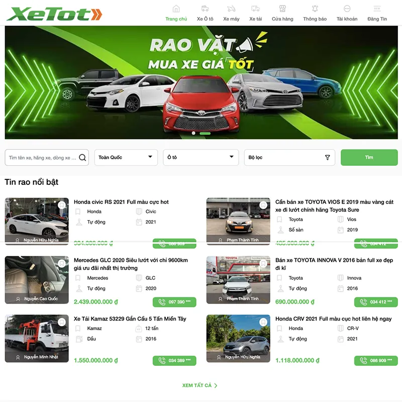Thiết kế web chuyên nghiệp
